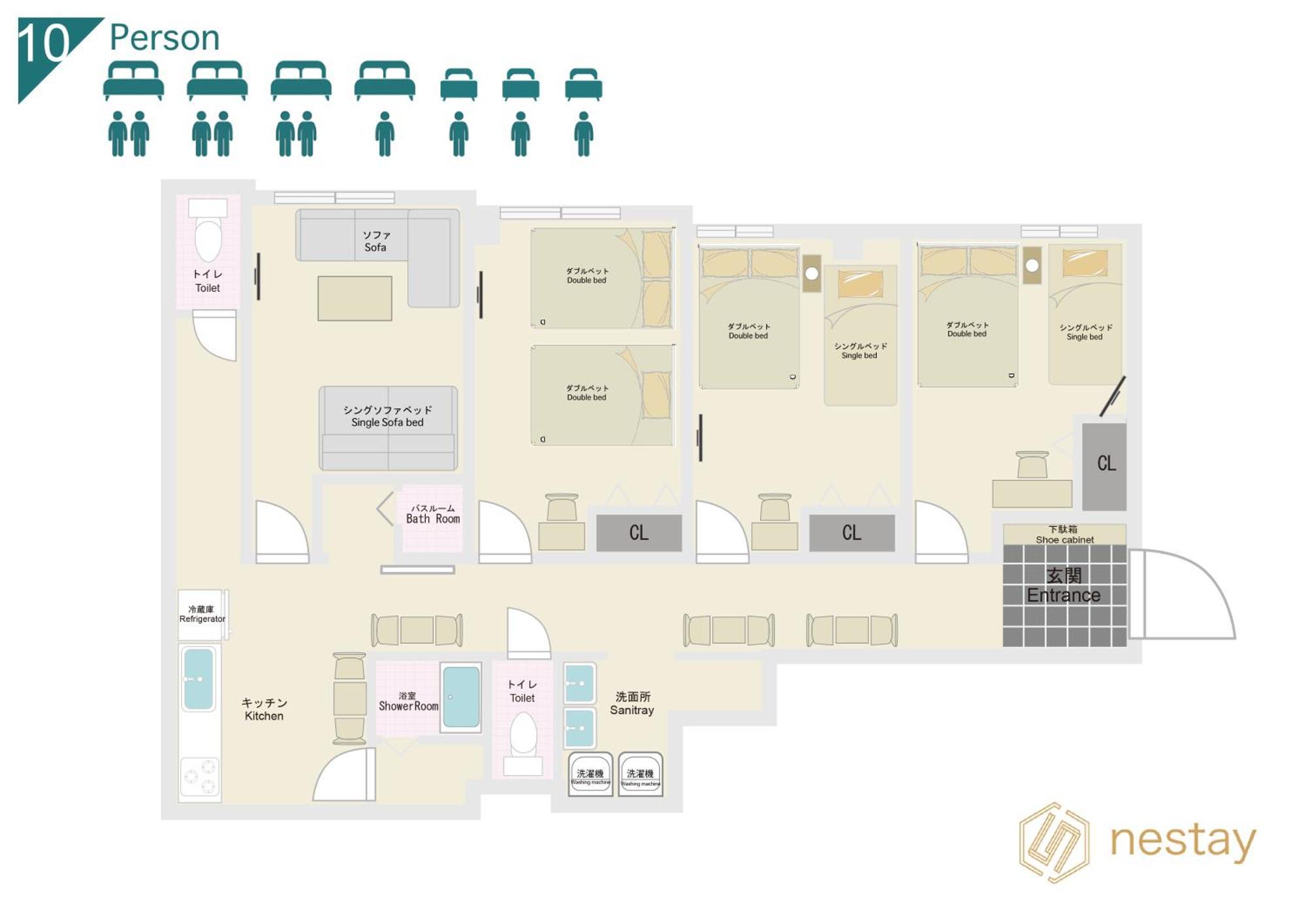 Nestay Suite Tokyo Tabata 03 Екстер'єр фото